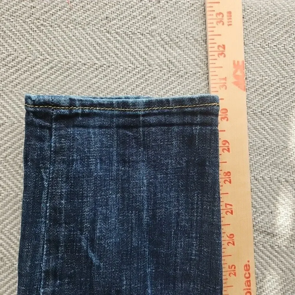 Rock & Republic Jeans Women's Size 10M (32x31) Emo Dark Wash Denim RN#‎ 130273